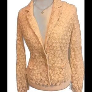 Lace blazer by Hinge Size M